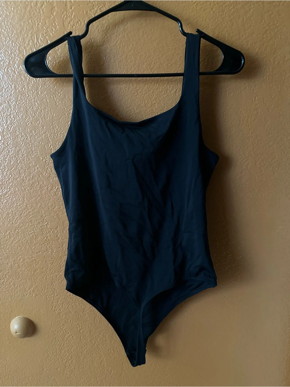 Aritzia Black Stretch Bodysuit
